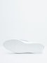 White Platform Leather Casual Sneakers